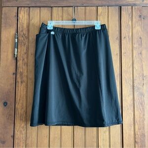 Black Fit Skort Snoga Athletic Skirt